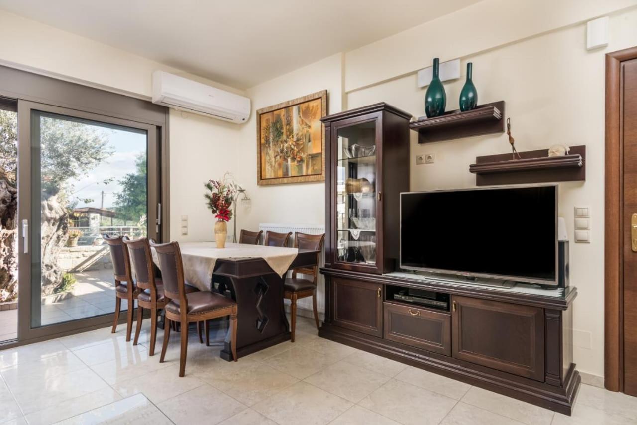 Villa Olive Tree Pitsidia Ngoại thất bức ảnh