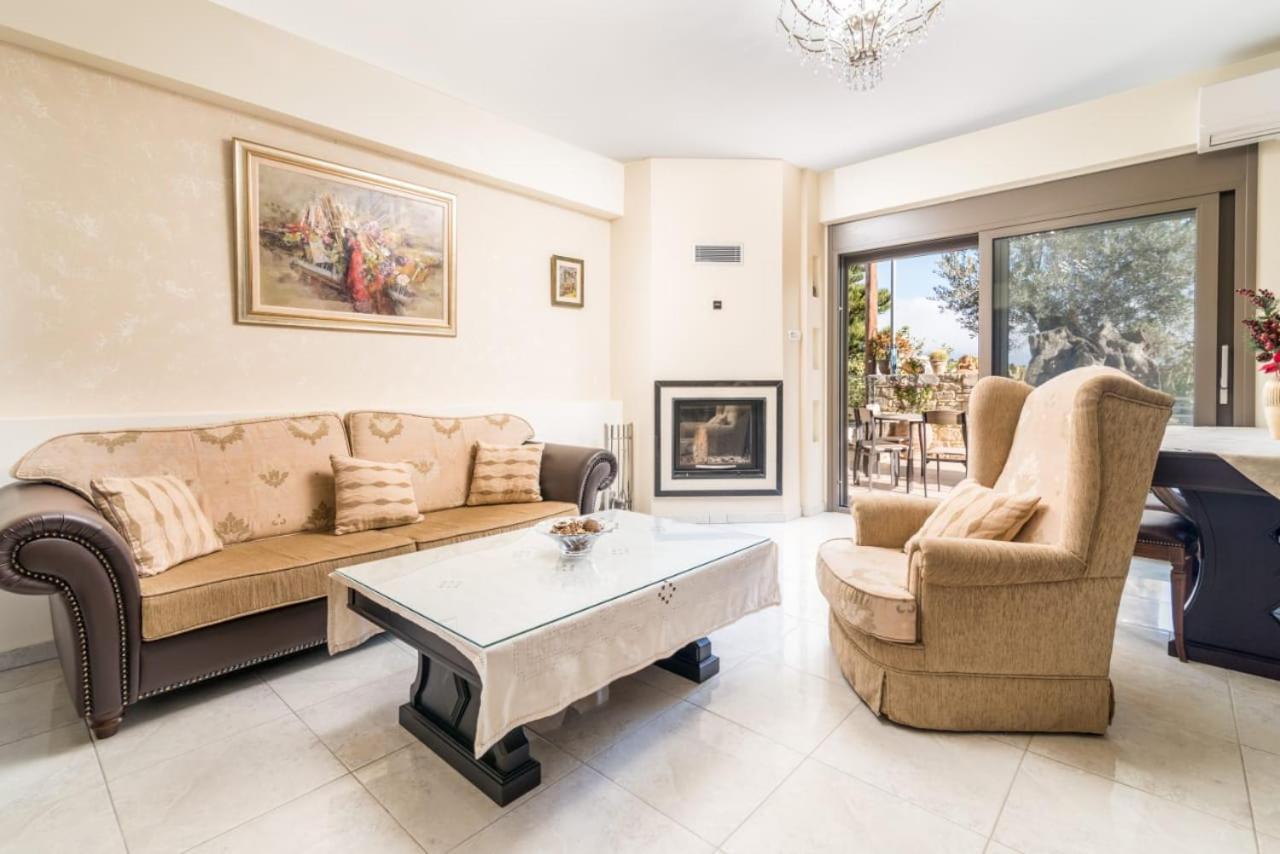 Villa Olive Tree Pitsidia Ngoại thất bức ảnh