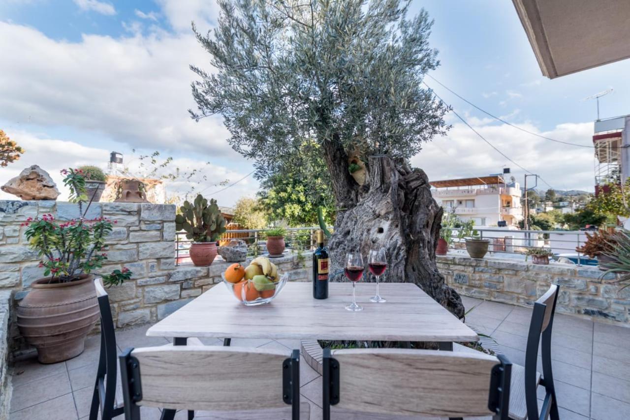 Villa Olive Tree Pitsidia Ngoại thất bức ảnh